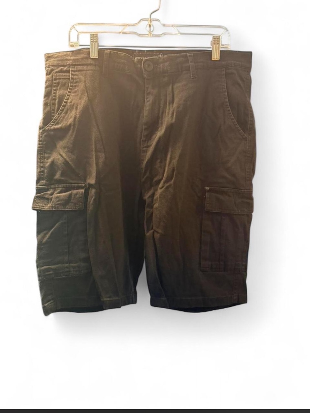 Wicked Stitch Black Cargo Shorts men’s 36